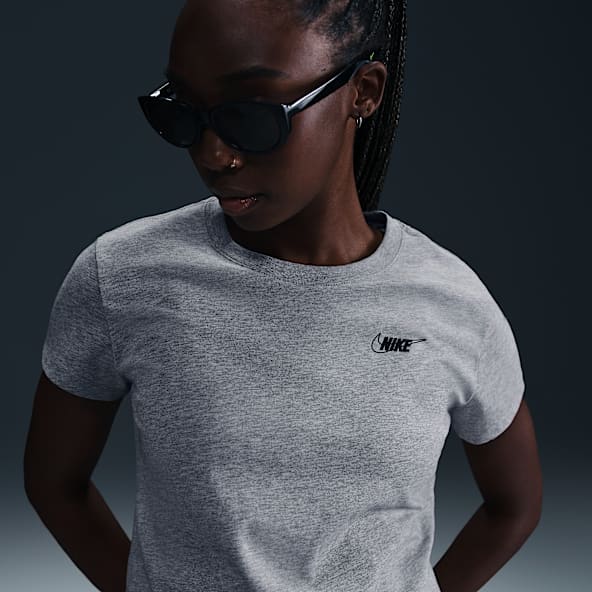 NIKE 売れ筋商品|||ナイキ Tシャツ トップス レディース T-shirts Grey NIKE公式】 レディース Tシャツ・トップス【ナイキ公式通販】